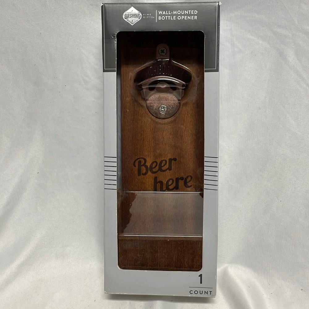 Dashing Fine Gifts Wall Mounted Beer Bottle Opener “Cheers”